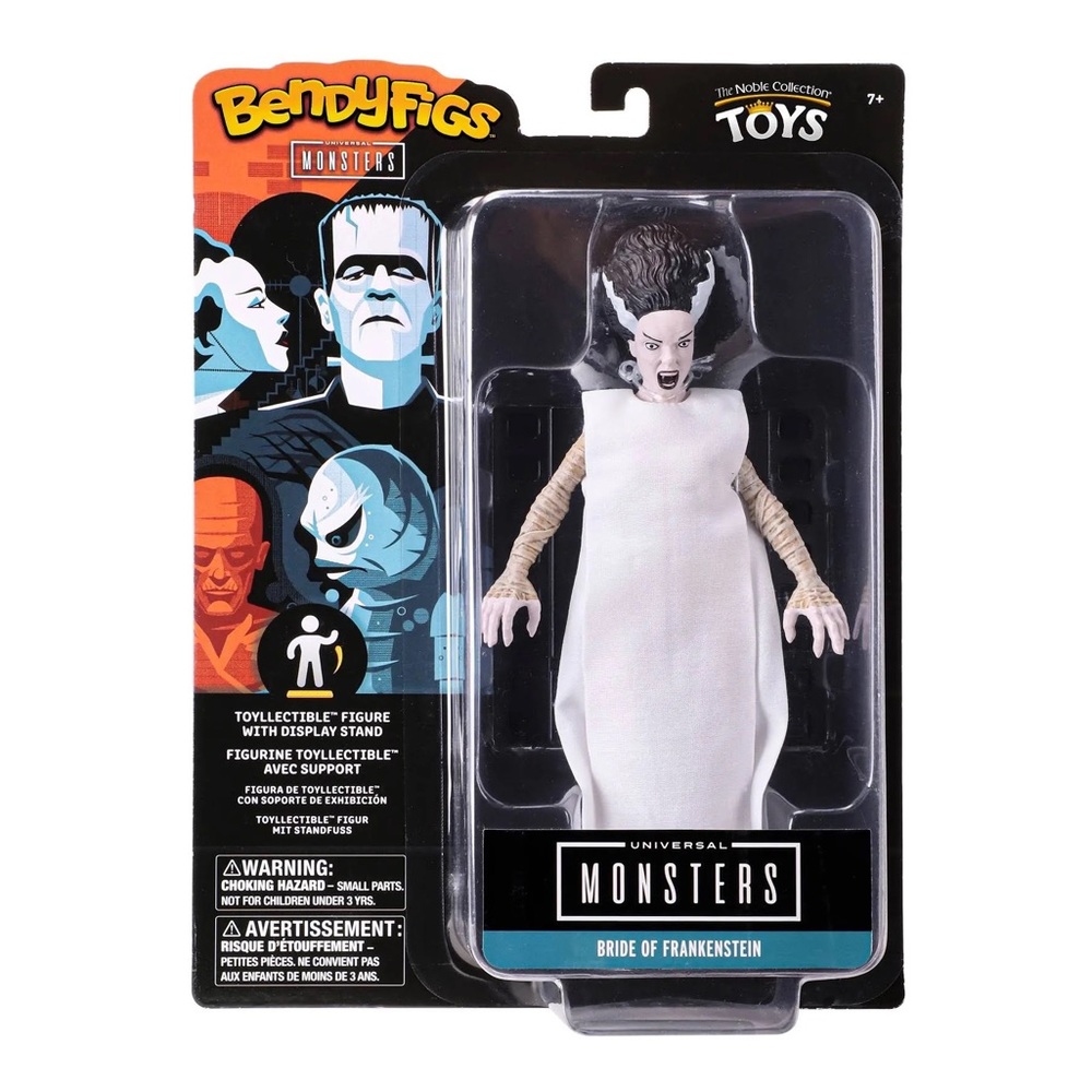 Bendyfigs | Universal Monsters: Bride of Frankenstein NIB Collectable Toy Horror - Picture 1 of 5